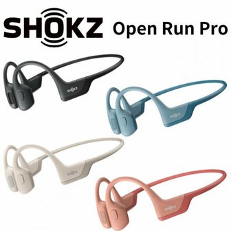  Shokz OPENRUNPRO IP55 SKZ-EP-0000078910 무선 골전도 헤드폰 블랙블루 방수 방진 마이크 급속