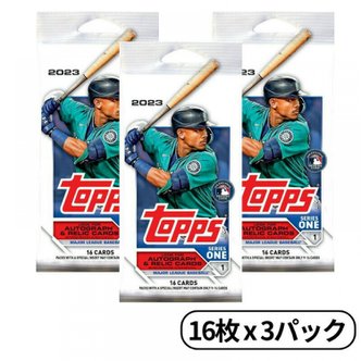  2023 1 MLB Topps Series 1 Baseball Retail Pack 3 BOX 탑스 시리즈 베이스볼 메이저 리그 카드