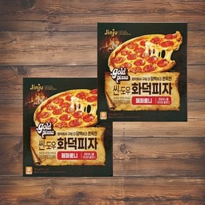 진주햄 씬도우 화덕피자 페퍼로니 327g 2판