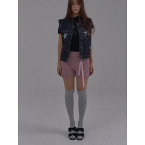 Chic Girly High-Fit Long Tights_Grey