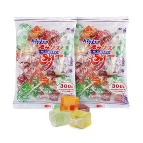 킨죠 과일믹스 젤리 300g x 2개