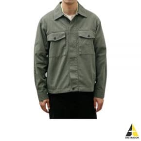 24 MHL DRAWCORD JACKET - UNIFORM GREEN (MHJK0509S24LBS UFG) (MHL 드로우코