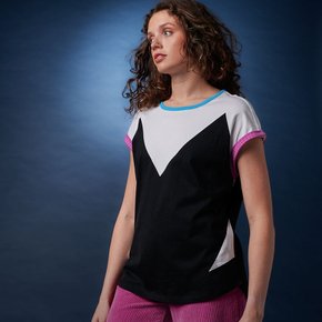 디즈니 고스트-스파이더 코스프레 의상 여성용 패션 티셔츠