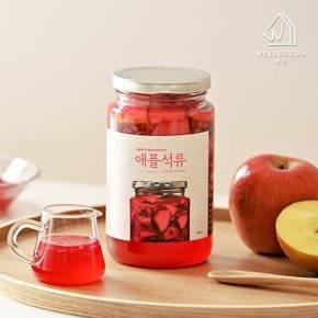 [웰굿] 프리미엄 자연을 담은 사과석류 수제청 600ml