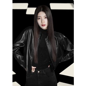 [게스진] [SUZY]  YO4S1690 여성 베스트&터틀넥 세트