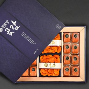 [9/14 순차출고] 실속 황토방 곶감 감말랭이 혼합세트 1.4kg (곶감 16입, 감말랭이 250g*2)