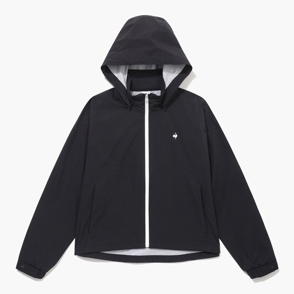 [여주점] 여성 후드 탈부착형 패커블 레인자켓 GQ122LRW11 BLCK