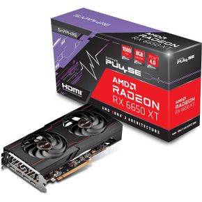 미국 사파이어 그래픽카드 Sapphire 113190320G Pulse AMD Radeon RX 6650 XT Gaming Graphics C