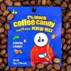  do 씹어먹는 블랙커피캔디 15g 봉지형 3개