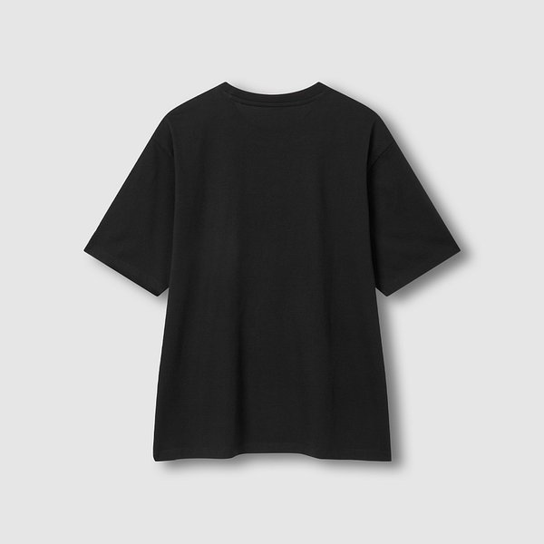 남 JAJU AIR 코튼 루즈핏 반팔 라운지 티셔츠 J206201173099