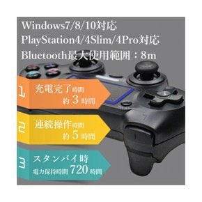 PS4 Bluetooth PC Windows10 2021 S) 2개 세트 컨트롤러 호환 무선 이어폰 잭 첨부 대응 최신판