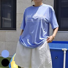 하우스쿨스판래쉬가드티 406S185S 빅사이즈 여성의류_P368349022