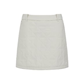 (421E1PC191) 25S/S 여성 다이아몬드 퀼팅 큐롯 스커트