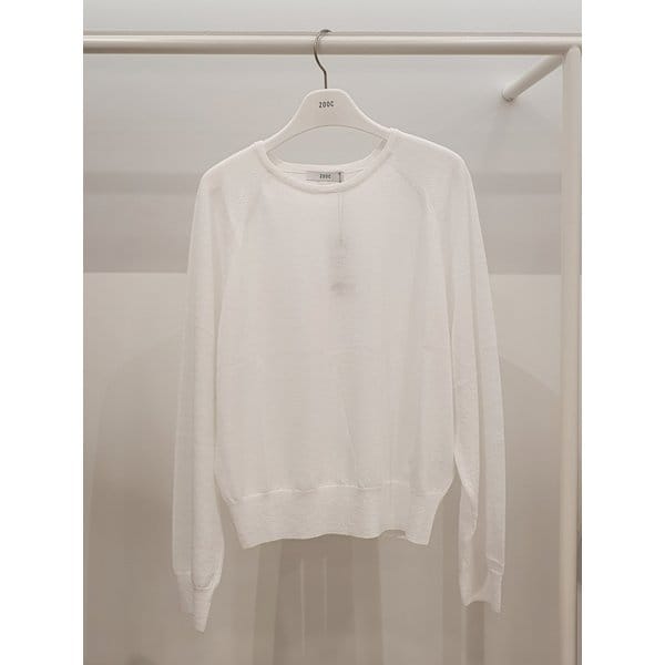 [파주점] 쥬크 주크 린넨혼방 루즈핏 니트 V262KSK953