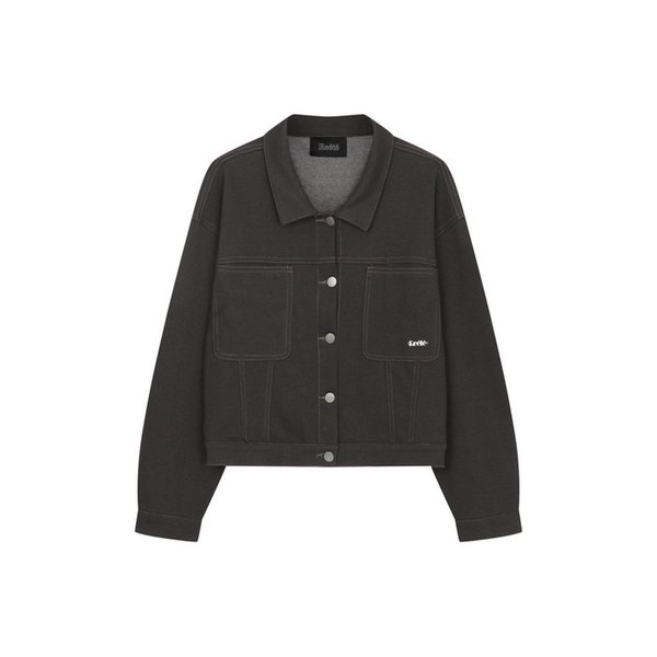 big pocket denim jacket-U1C35DJK010