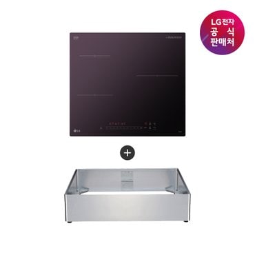 LG [LG전자공식판매처] 디오스 전기레인지 프리스탠딩 BEI3QMBLOA (15cm 케이스)