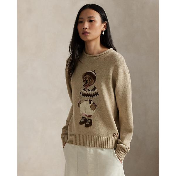 여성 폴로 베어 롤넥 스웨터(WMPOSWENC021417250)