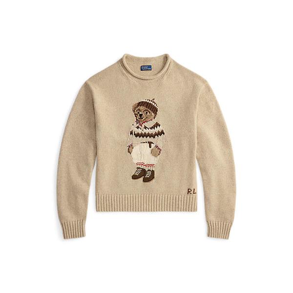 여성 폴로 베어 롤넥 스웨터(WMPOSWENC021417250)