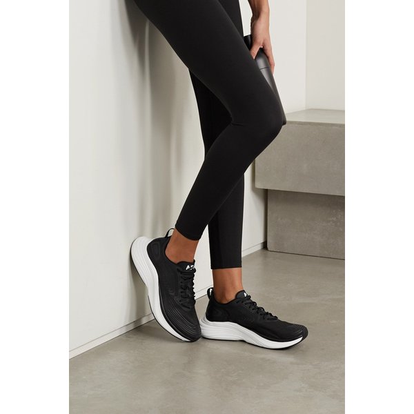 APL 애슬레틱 프로펄션 랩 스트림라인 고무 트리밍 립스탑 스니커즈 블랙 24772899113162911