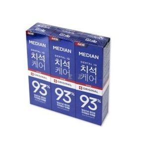 메디안 치석 오리지널 치약 120gX3개 구취제거 치약[33143250]