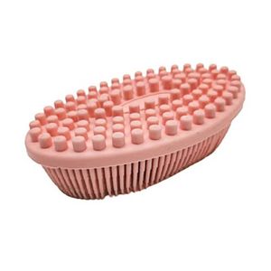 오너클랜 실리콘 핑크 목욕 브러쉬 브러쉬 실리콘 실리콘바디