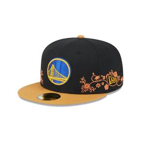 [해외] 1056306 뉴에라 모자 NBA 골든스테이트 워리어스 Floral Vine 59FIFTY Fitted Hat