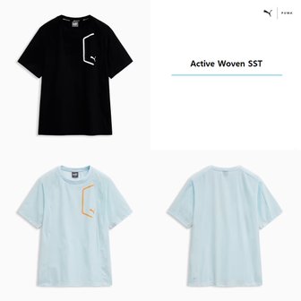 푸마 액티브 우븐 티셔츠 남여공용 940643 - 01 02 Active Woven SST