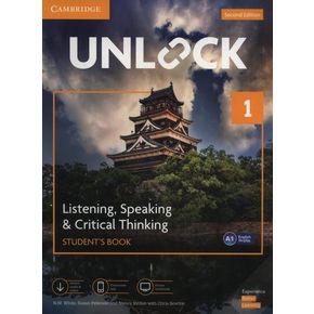 Unlock Level 1 Listening, Speaking & Critical Thinking Student`s Book, Mob App and Online Workbook W/ Downloadable Audio and Video