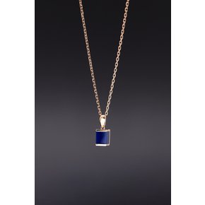 [14K Gold] Lapis Lazuli Moderato Necklace