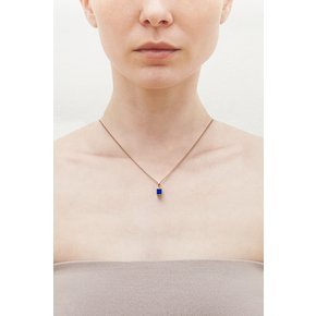 [14K Gold] Lapis Lazuli Moderato Necklace