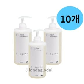 생활공작소 주방 세제 바질향 본품 가정용 750ml 30개