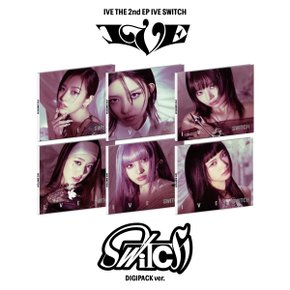 [CD][랜덤]아이브 (Ive) - 2Nd Ep [Ive Switch] (Digipack Ver.) / Ive - 2Nd Ep [Ive Switch] (Digipack Ver.)