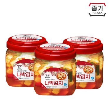 종가집 종가 나박김치 1.2kg(PET) X 3개