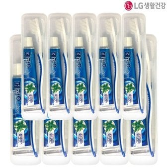 땡큐온 페리오 여행용 치약칫솔세트  치약50g+칫솔  x20개_P302974190