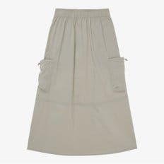 [노스페이스 공식] NK6NR32B 여성 프로스트 스커트_GRAYISH BEIGE