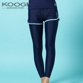 여성 비치웨어 워터레깅스 반바지 KZ-WP016 네이비