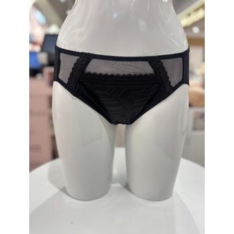 비너스 [여주점] 와코루 스트레치 레이스 노라인 햄원단 여성 데일리 팬티 [WPT1954H] BK