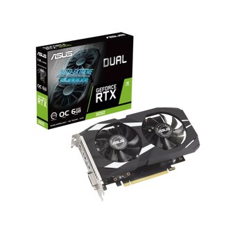 ASUS DUAL 지포스 RTX 3050 O6G OC D6 6GB [공인인증점]