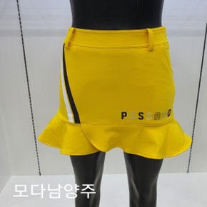 [모다남양주점/파사디] 골프 여성 겨울 칼라배색 플레어 스커트 P19WSK576M-2