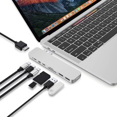 [GN28D-SIL] 하이퍼 드라이버 프로 8 IN 1 USB-C 허브