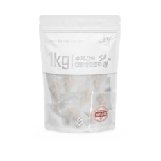초심 치킨순살 1kg 강아지 대용량간식 육포 사사미 져키