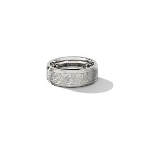 David Yurman Beveled 밴드 링 인 그레이 티타늄 9165277