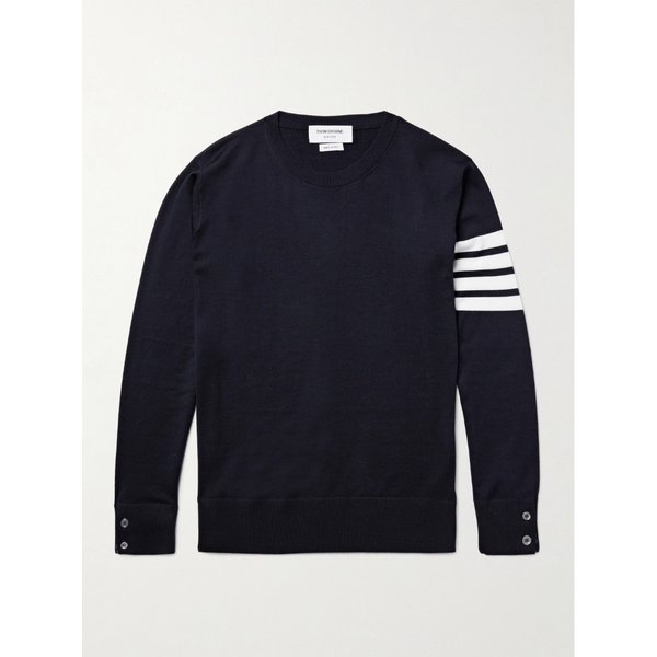 스트라이프 메리노 울 스웨터 982287