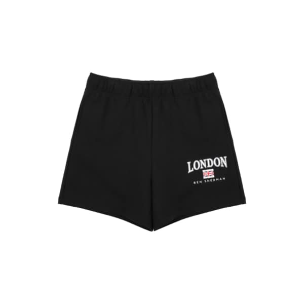여성 런던 밴딩 반바지 셋업 블랙 BNBPT713F