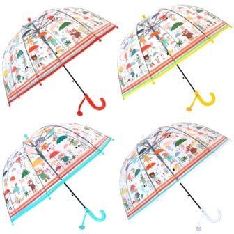 텐바이텐 [키즈스퀘어] 유/아동 돔형 우산 동물원 (4 color)
