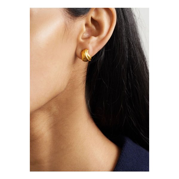 컴플리티드워크  골드 버메일 후프 이어링 46376663162867469