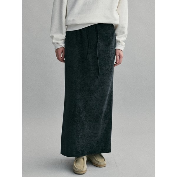 velour soft skirt (mist midnight)