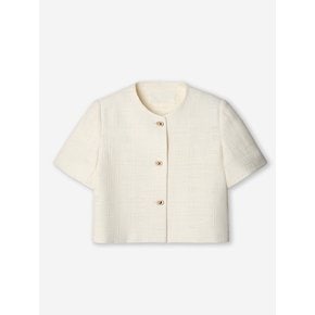 [단독]summer tweed jacket_ivory