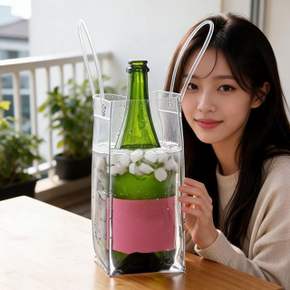 칠링백 샴페인 칠러 가방 아이스백 캠핑 여행 홈카페 집들이 선물용