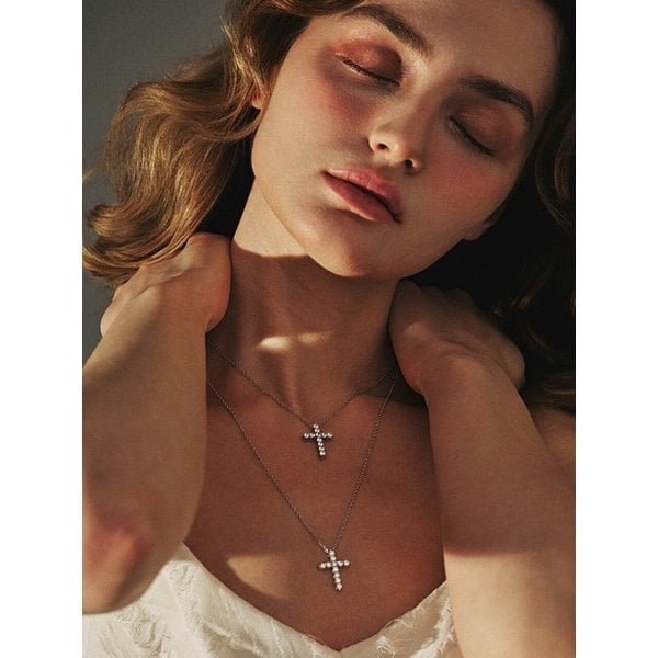 Long Cross Necklace